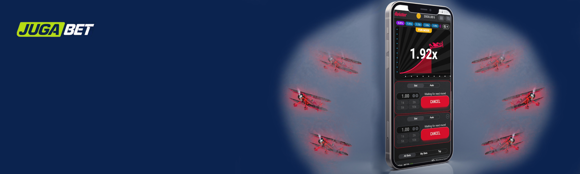 Tipos de códigos que ofrece Jugabet