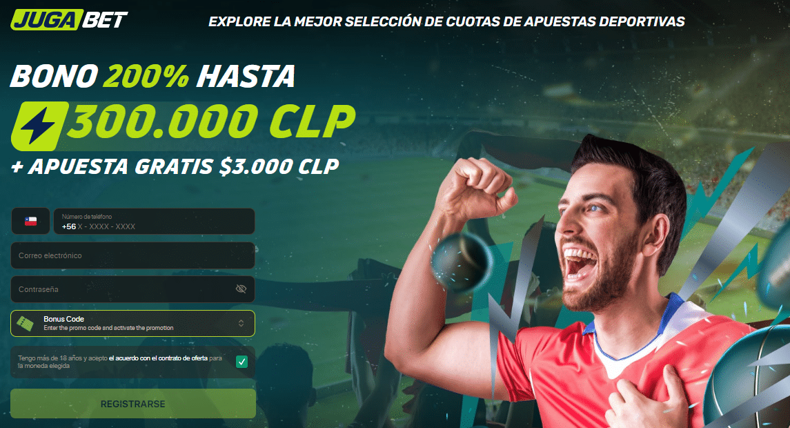 Código promocional Jugabet Chile 2025: bonos, ofertas y cómo usar